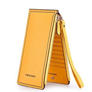 UnisexS Long Cell Phone Bag Leather Lovers Wallet