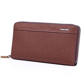 MenS Handbags Business Casual Zip Around Wallet Clutch Bag