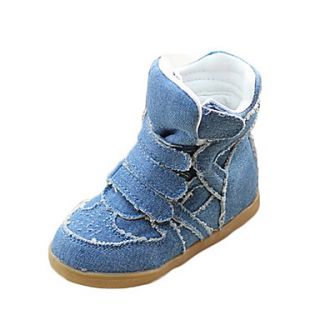 Denim Childrens Flat Heel Comfort Fashion Sneakers Shoes (More Colors)