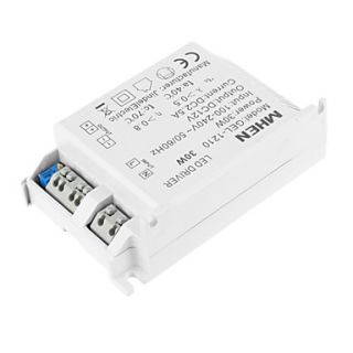 30W 2.5A Input AC100 240V/Output DC12V LED Driver