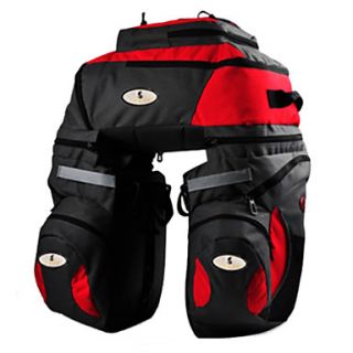 CoolChange Red Cycling Over Size Carriage Bag with Rain Cover