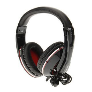 810 3.5mm High Quality Sound On ear Headphone Headset Headset with Mic for Computer(Black)