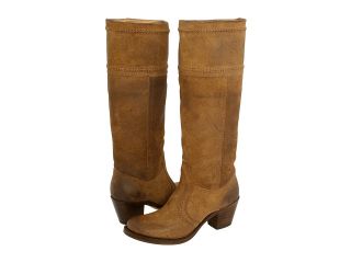 Frye Jane 14L Stitch Womens Pull on Boots (Brown)