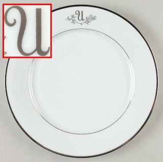 Princess House Princess Heritage (Platinum Trim) Dinner Plate, Fine China Dinner
