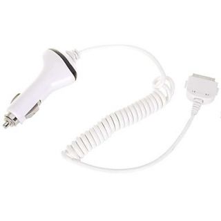 In Car Charger for Apple iPad (White)