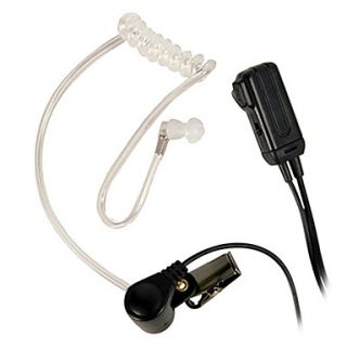 AVPH3 Transparent Security Headsets with PTT/VOX   Pair