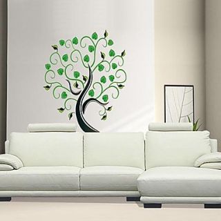 Vinyl Green Tree Wall Stickers Wall Decals