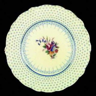 Paragon Fleur De Lis Salad Plate, Fine China Dinnerware   Floral Center       Bl