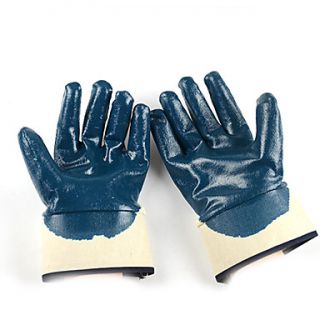 Ansell Nitrile Coating Oil Proof Waterproof Antiskid Gloves [L]