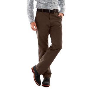 St. Johns Bay Chinos, Brown, Mens