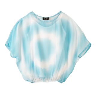 by&by Girl Tie Dyed Top   Girls 7 16, Blue, Girls