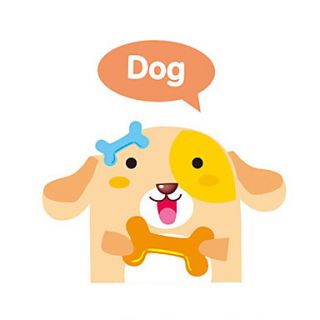Cartoon Decorative Stickers little dog