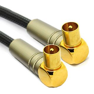 C Cable HDTV Coaxial Cable M/M Gray(5M)