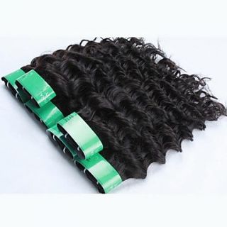 26Inch 5Pcs Lot Brazilian Virgin Hair Deep Wave Curly Natural Color Hair Weft Extension