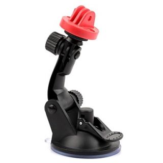 Red Suction Cup Mount Holder Stand for GoPro HD Hero 2 / 3 / 3