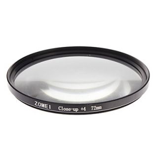 ZOMEI Camera Professional Optical Filters Dight High Definition Close up4 Filter (72mm)