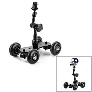 Desktop Camera Trolley All Purpose Deflecting Arm for 1/4 Screw GOPRO Cameras