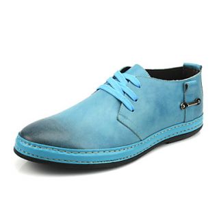 Suede Mens Flat Heel Comfort Oxfords Shoes (More Colors)