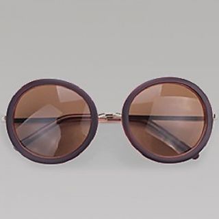 Helisun Womens Europe Vintage Round Shape Sunglasses 708 3 (Screen Color)