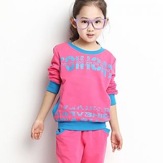 Girls Fashion Letter Colorful Clothing Sets