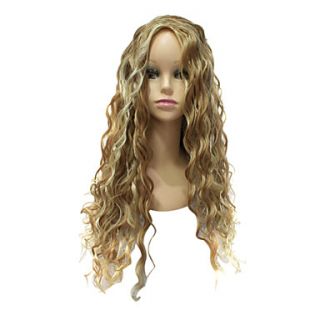 Capless Synthetic Long Curly Synthetic Hair Full Wig For Sexy Women