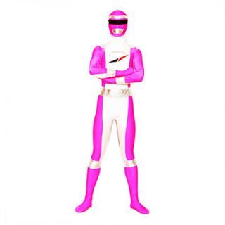 Power Ranger GoGo Sentai Boukenger Bouken Pink Zentai Cosplay Costume