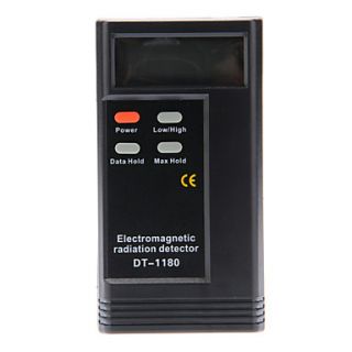 2.3 LCD Screen Radiac Meter DT 1180 Electromagnetic Radiation Detector