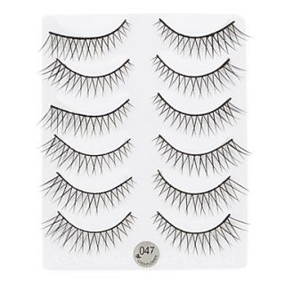 6Pcs Coolflower Eye End Strenched Eyelash