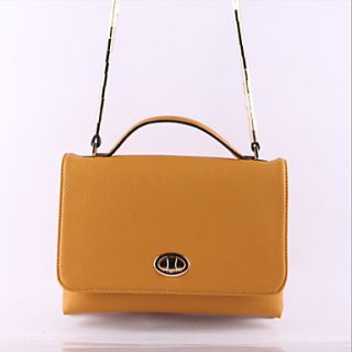 HONGQIU Womens Fashion Messenger Bag(Yellow)
