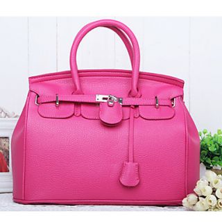 MIQIANLIN Womens Fashion Tote Handbag(Fuchsia)