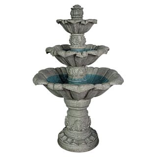 Design Toscano Sorrento Three Tier Fountain Multicolor   KY2050