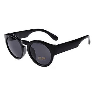 Helisun Unisex Korean Fashion Round Frame Sunglasses 716 3 (Black)