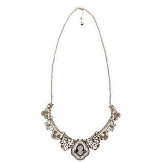 MISS U Womens Vintage Queen Cut Out Collar Necklace