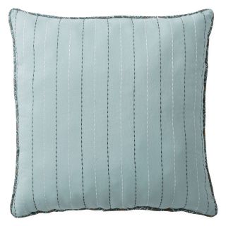 Linden Street Fairview Square Solid Decorative Pillow, Blue