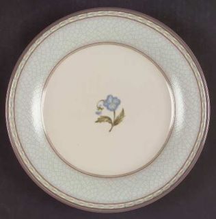 Noritake Country Plantation Salad Plate, Fine China Dinnerware   Blue Flowers&Br