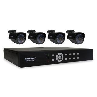 First Alert DCA8405 520 SmartBridge 8 Channel DVR Video Security System