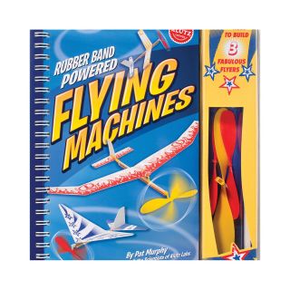Rubber Band Powered Flying Machines Book Kit