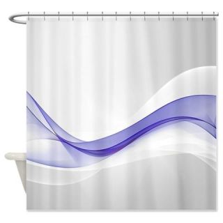  Purple Wave Abstract Shower Curtain  Use code FREECART at Checkout