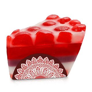 Cherry Cake Handmade Soap Whitening Moisturizing Balance Oil Secretion Anti acne 150g