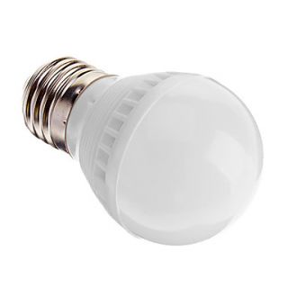 E27 3W 10x2835SMD 250 280LM 6000 6500K Cool White Light LED Global Bulb (220V)