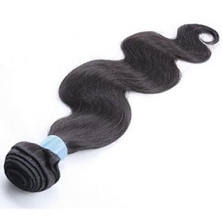 12 Inch 3Pcs Color 1B Grade 5A 100G/Pcs Indian Virgin Body Wave Human Hair Extension