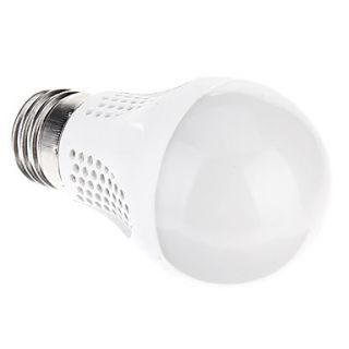 E27 3W 300Lm 2600 2800K Warm White light LED Globe Bulb(100 240V)