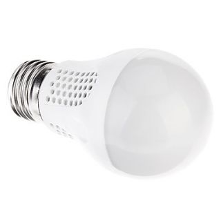 E27 3W 300Lm 6000 6500K Cool White light LED Globe Bulb(100 240V)