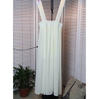 Rxhx Strap Chiffon Dress (White)