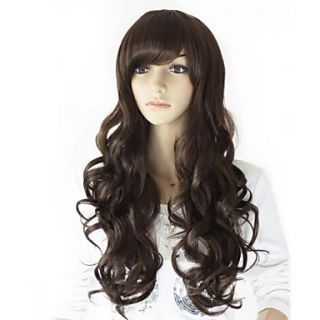 Capless Long High Quality Synthetic Wavy Wig
