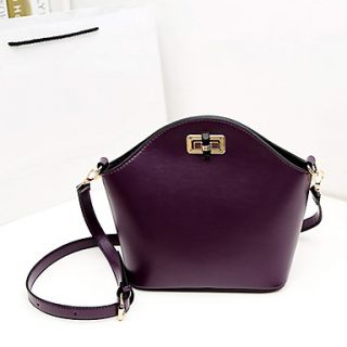 NPSJ Womens Vintage Lilac Metal Buckle Leather Ultra Large Capacity Shoulder Bags 04 13