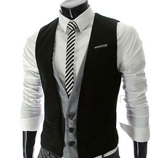 MSUIT MenS Fashion Leisure Vest Z9155