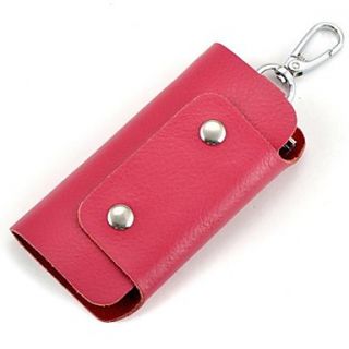Womens Fashion Key Wallet Car Keys Case Genuine Leather