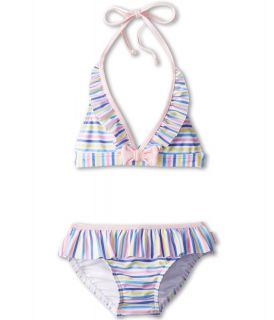 Seafolly Kids Liberty Lane 70s Halter Bikini Girls Swimwear Sets (Multi)