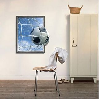 3D The Football Wall Stickers Wall Decals